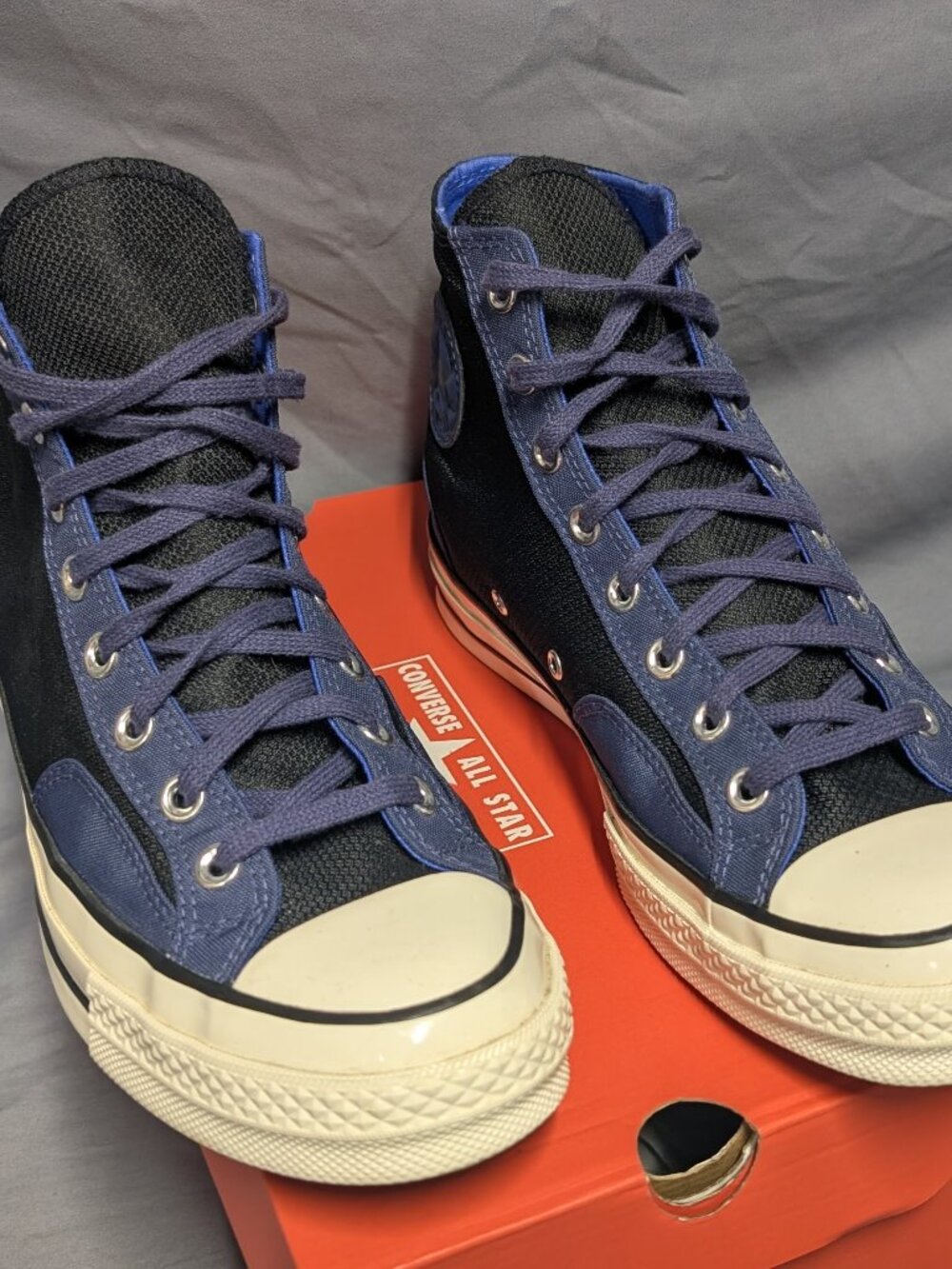 Converse Chuck Hi 70 / Water Resistant in Black-Uncharted Waters